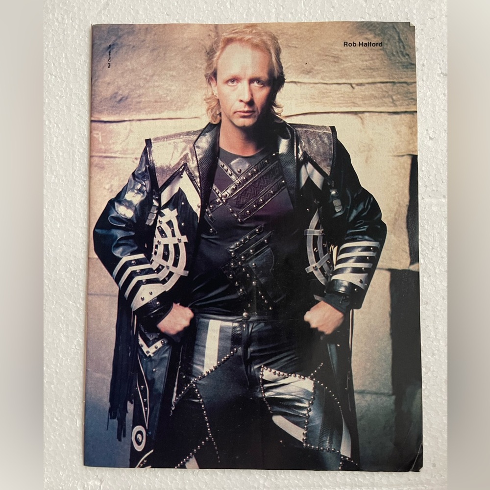 Judas Priest Rob Halford pinup
